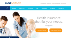 Desktop Screenshot of medpartnersonline.com